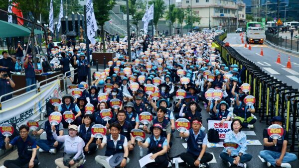 [7.16] 전국가전통신서비스노동조합 코웨이코디코닥지부, 임단협교섭승리대회
