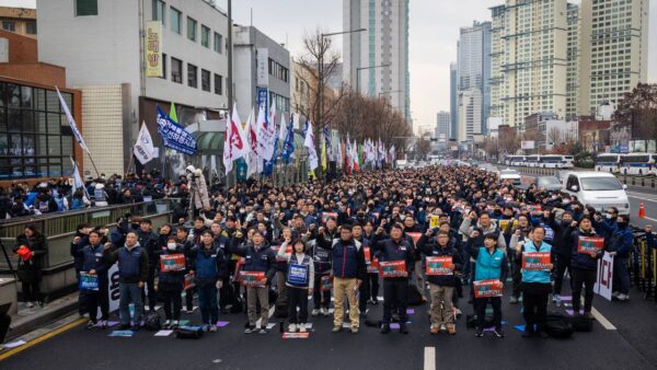 [12.10] 개정 노조법 무력화 저지! 시행령 폐기! 원청교섭 쟁취! 민주노총 확대간부 결의대회