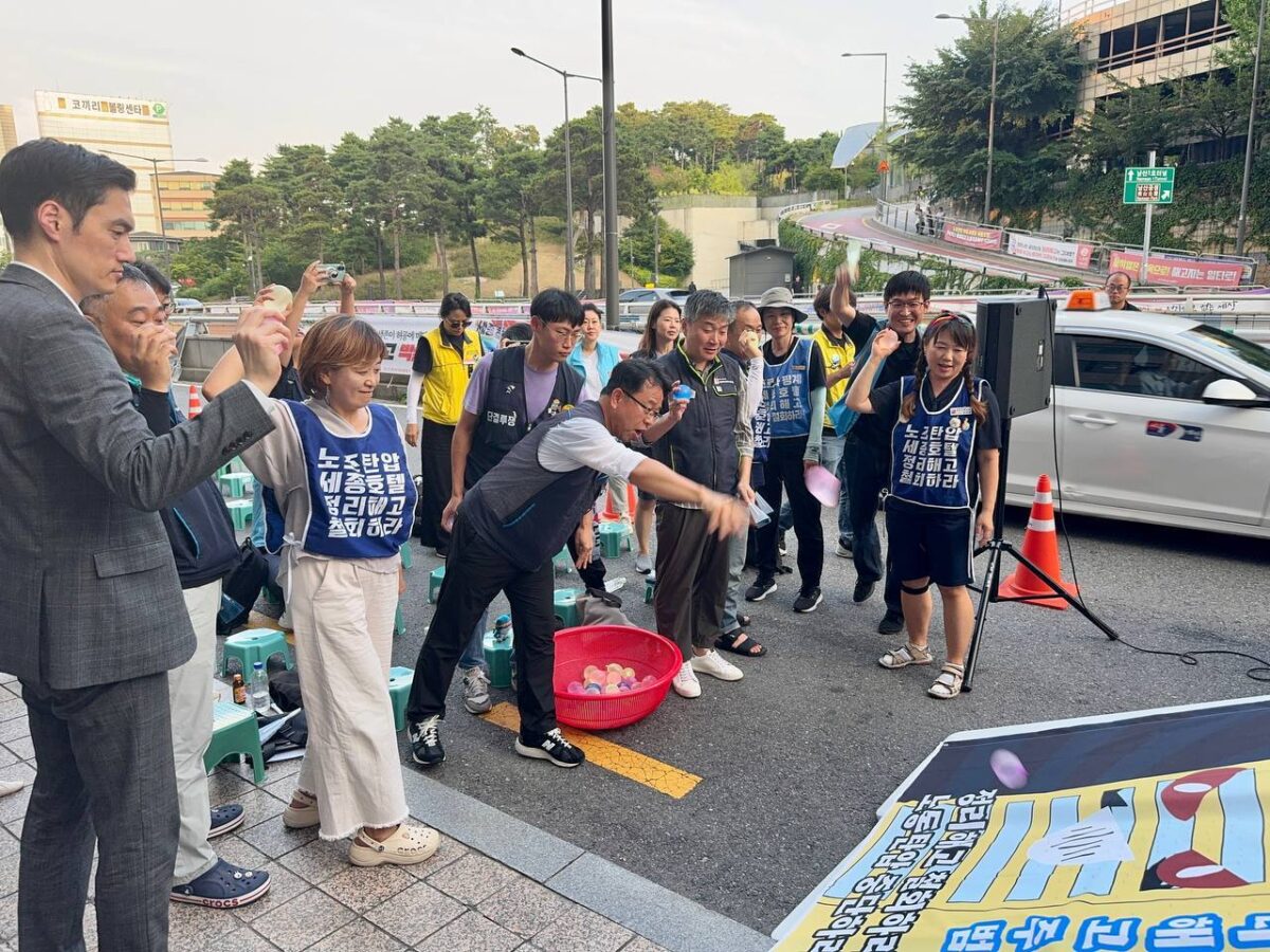 [7.24] 서비스연맹 주최, 관관레저산업노조 세종호텔지부 고공농성 투쟁문화제