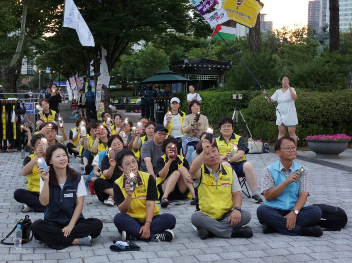 [8.26] 홈플러스 화요 투쟁문화제  진행